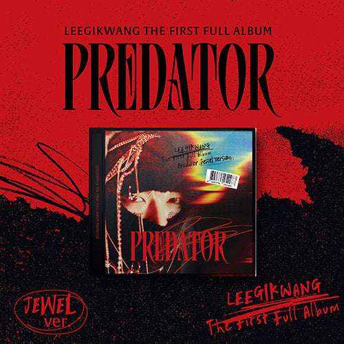 LEE GIKWANG - PREDATOR 1ST FULL ALBUM JEWEL VER. - COKODIVE