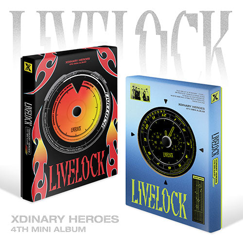 XDINARY-HEROES - LIVELOCK 4TH MINI ALBUM STANDARD VER. NO P.O.B VER. - COKODIVE