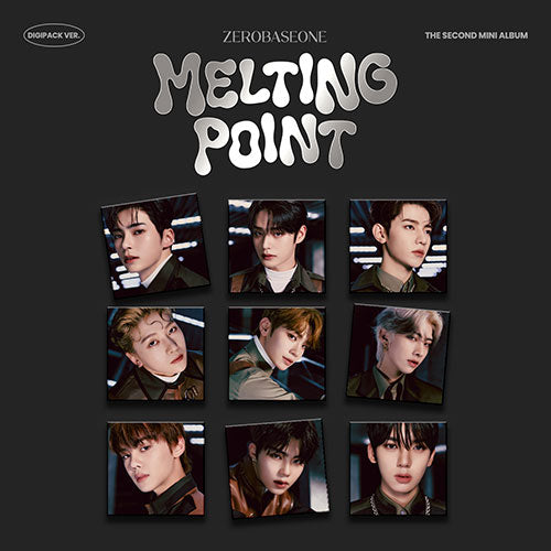 ZEROBASEONE - MELTING POINT 2ND MINI ALBUM DIGIPACK VER. NO P.O.B VER. - COKODIVE