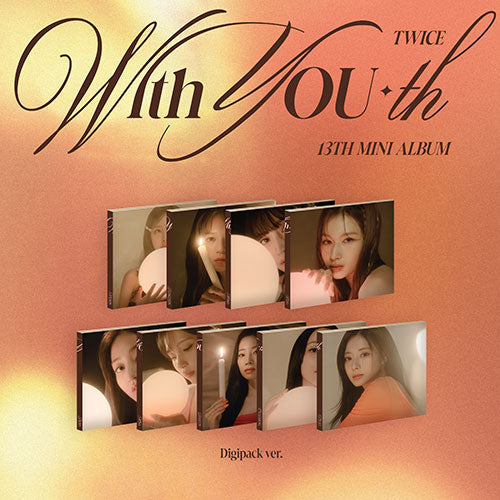 TWICE - WITH YOU-TH 13TH MINI ALBUM DIGIPACK VER. - COKODIVE