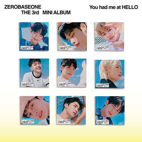 ZEROBASEONE - YOU HAD ME AT HELLO 3RD MINI ALBUM DIGIPACK SET - COKODIVE