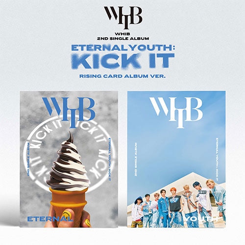 WHIB - ETERNAL YOUTH: KICK IT 2ND SINGLE ALBUM RISING CARD ALBUM SET - COKODIVE