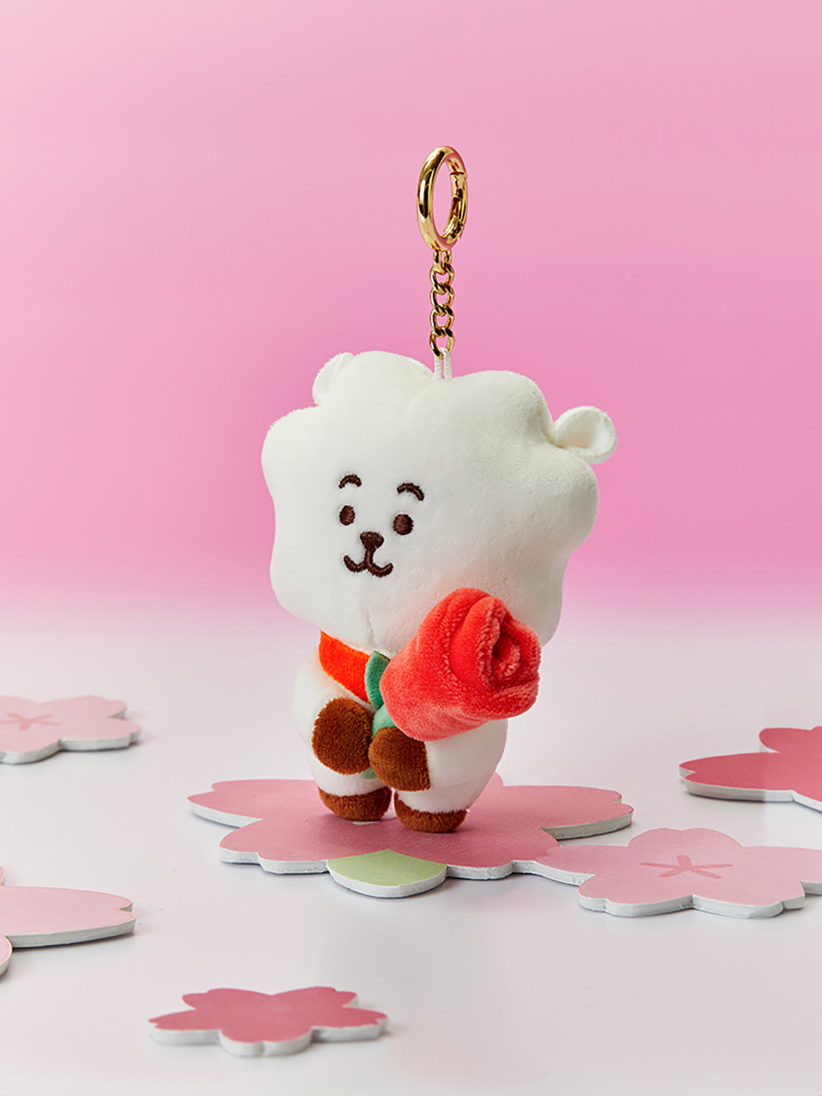 BT21 - SPRING DAYS MINI DOLL KEYRING RJ - COKODIVE