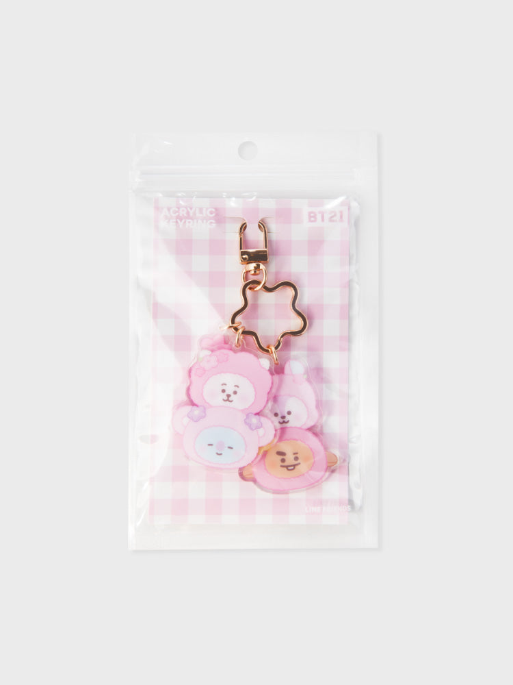 BT21 - SPRING DAYS ACRYLIC KEYRING VER.2 - COKODIVE