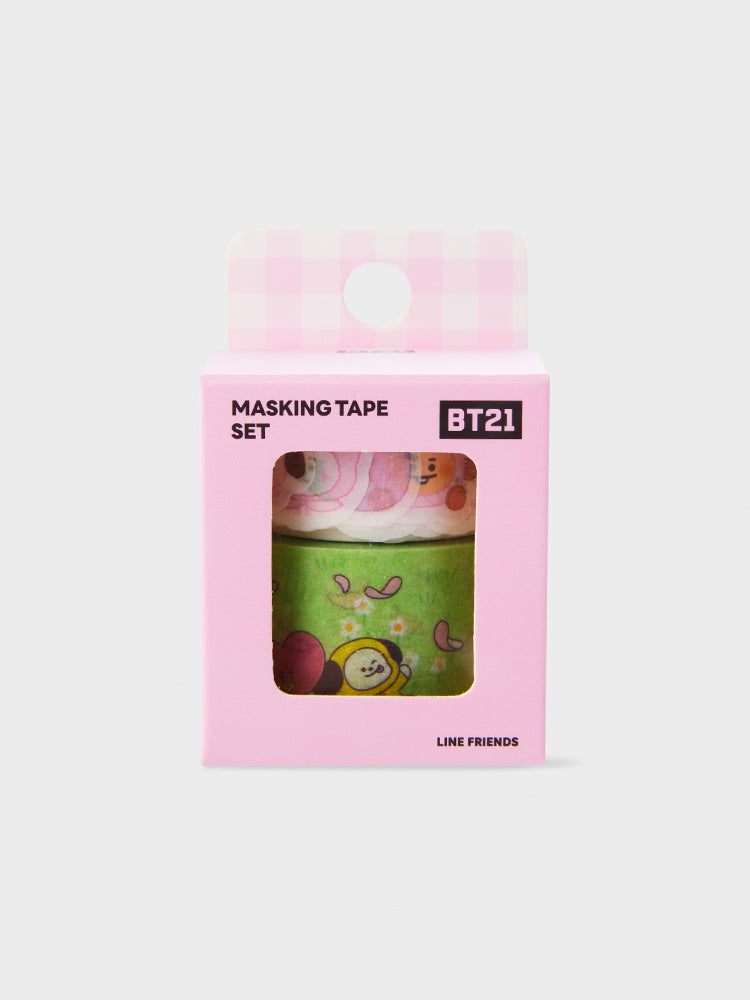 BT21 - SPRING DAYS MASKING TAPE SET - COKODIVE