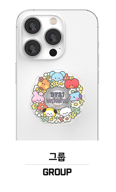 BT21 MININI HAPPY FLOWER EPOXY TOK - COKODIVE