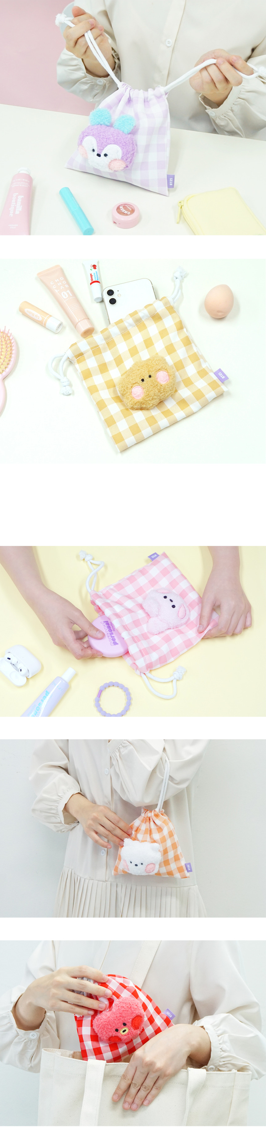 BT21 MININI FACE POUCH - COKODIVE