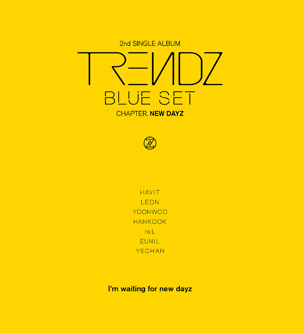 TRENDZ - BLUE SET CHAPTER. NEW DAYZ 2ND SINGLE ALBUM - COKODIVE