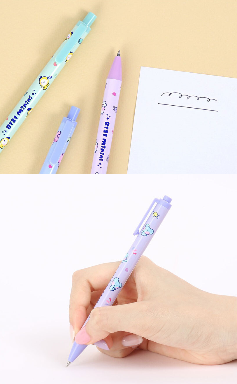 BT21 MININI GEL INK BALL PEN - COKODIVE