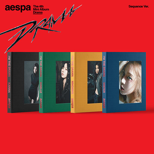 AESPA - DRAMA 4TH MINI ALBUM SEQUENCE VER. - COKODIVE