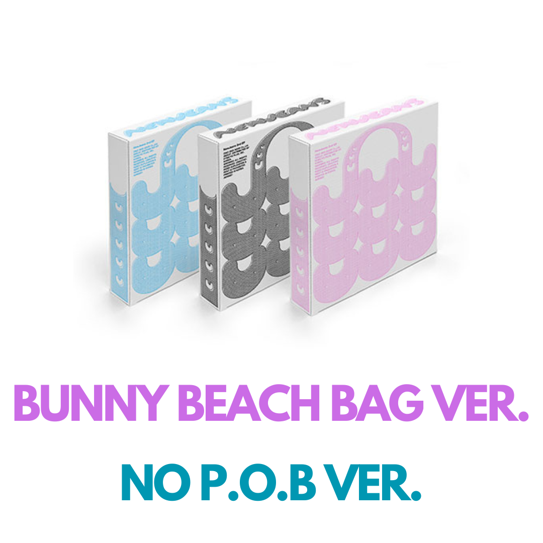 NEWJEANS - GET UP 2ND EP ALBUM BUNNY BEACH BAG VER. NO P.O.B VER. - COKODIVE