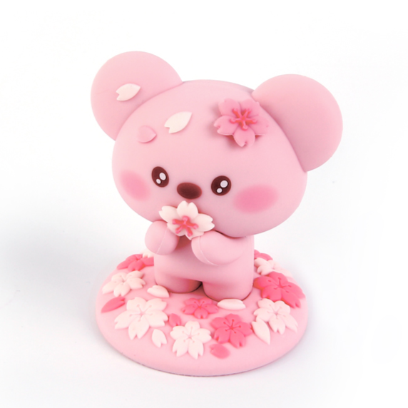 BT21 - CHERRY BLOSSOM LEATHER PATCH FIGURE KOYA - COKODIVE