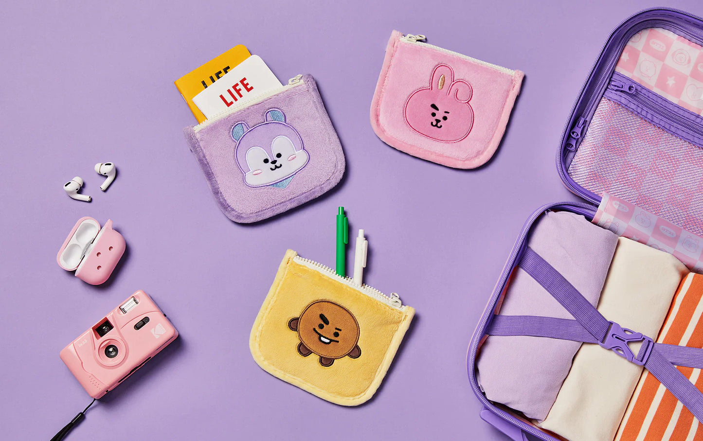 BT21 2023 FW TRAVEL ACCESSORY - COKODIVE