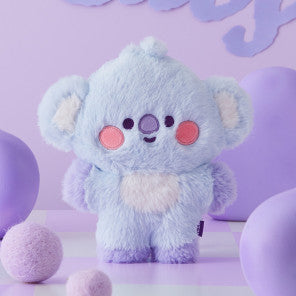 BT21 BABY FLAT FUR PURPLE HEART EDITION - COKODIVE