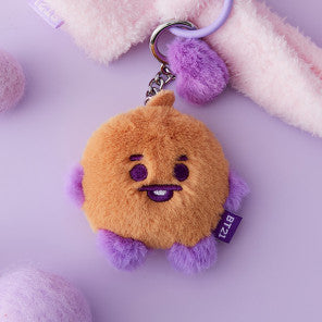 BT21 BABY FLAT FUR PURPLE HEART EDITION - COKODIVE