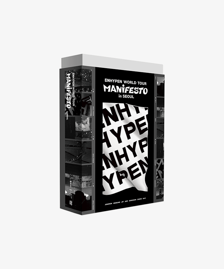 ENHYPEN - MANIFESTO WORLD TOUR IN SEOUL DIGITAL CODE + DVD SET - COKODIVE