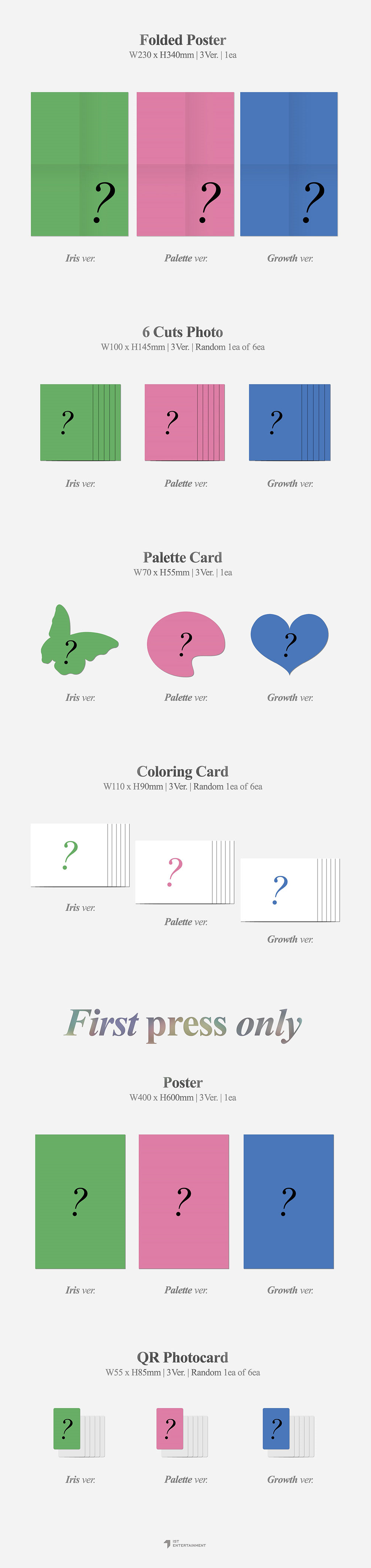 WEEEKLY - COLORISE 5TH MINI ALBUM APPLE MUSIC GIFT VER. - COKODIVE