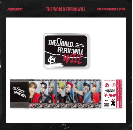 ATEEZ -  THE WORLD EP.FIN WILL 2ND FULL ALBUM OFFICIAL MD - COKODIVE