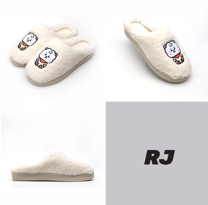 BT21 ROSA WINTER PROTECTION SLIPPERS - COKODIVE