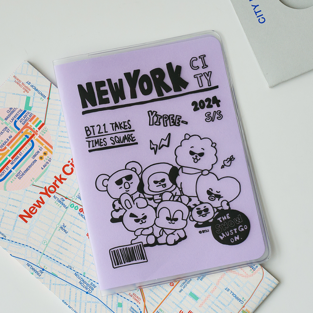 BT21 PASSPORT COVER CITY EDITION - COKODIVE