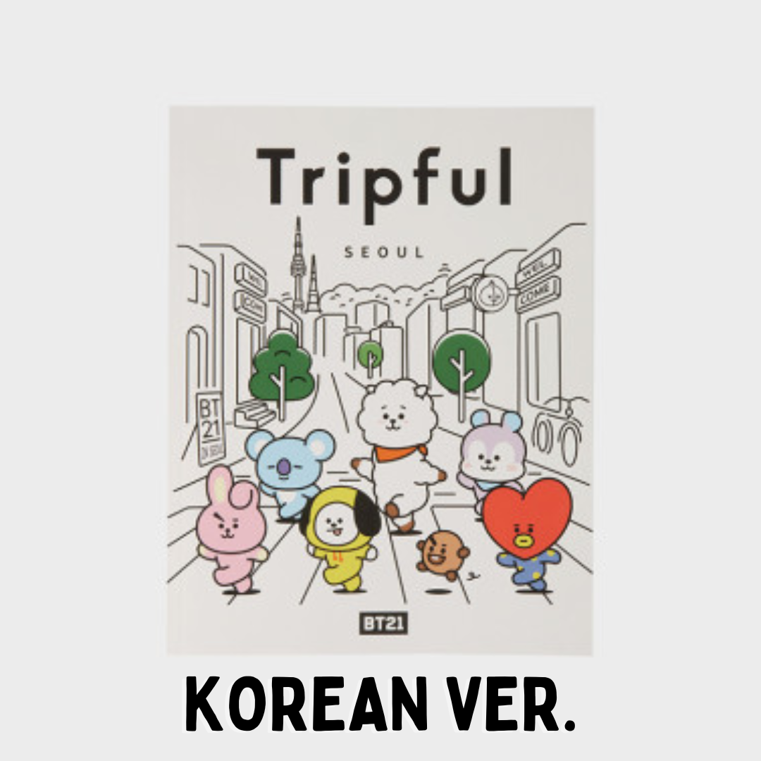 BT21 TRIPFUL SEOUL TRIP GUIDE BOOK - COKODIVE