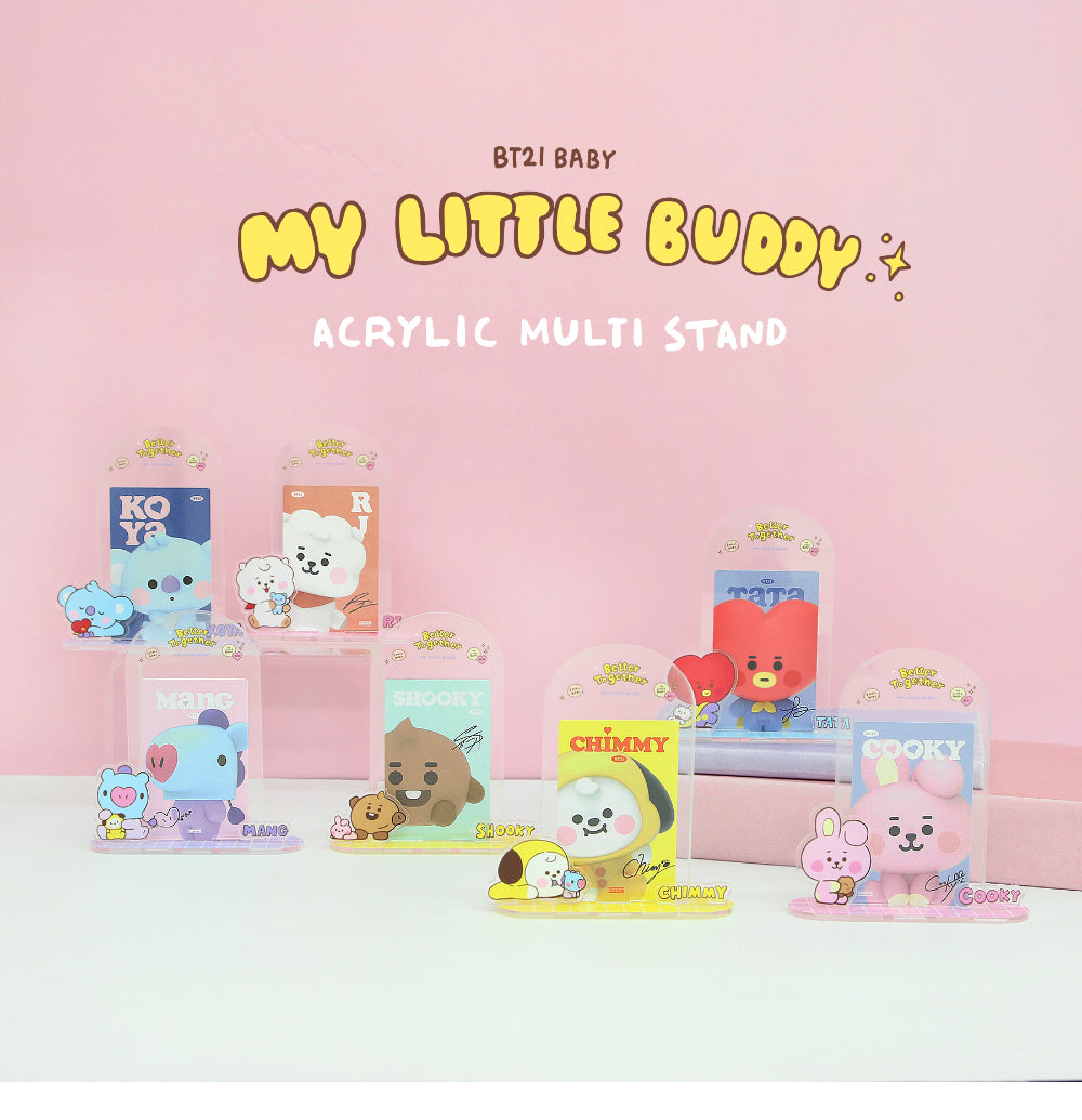 BT21 BABY MY LITTLE BUDDY ACRYLIC MULTI STAND - COKODIVE