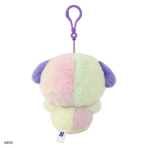 BT21 MINI RAINBOW PLUSH KEYRING - COKODIVE