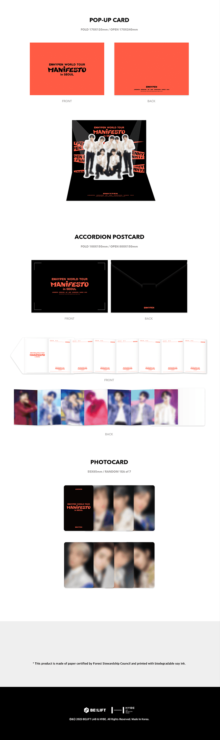 ENHYPEN - MANIFESTO WORLD TOUR IN SEOUL DIGITAL CODE + DVD SET - COKODIVE