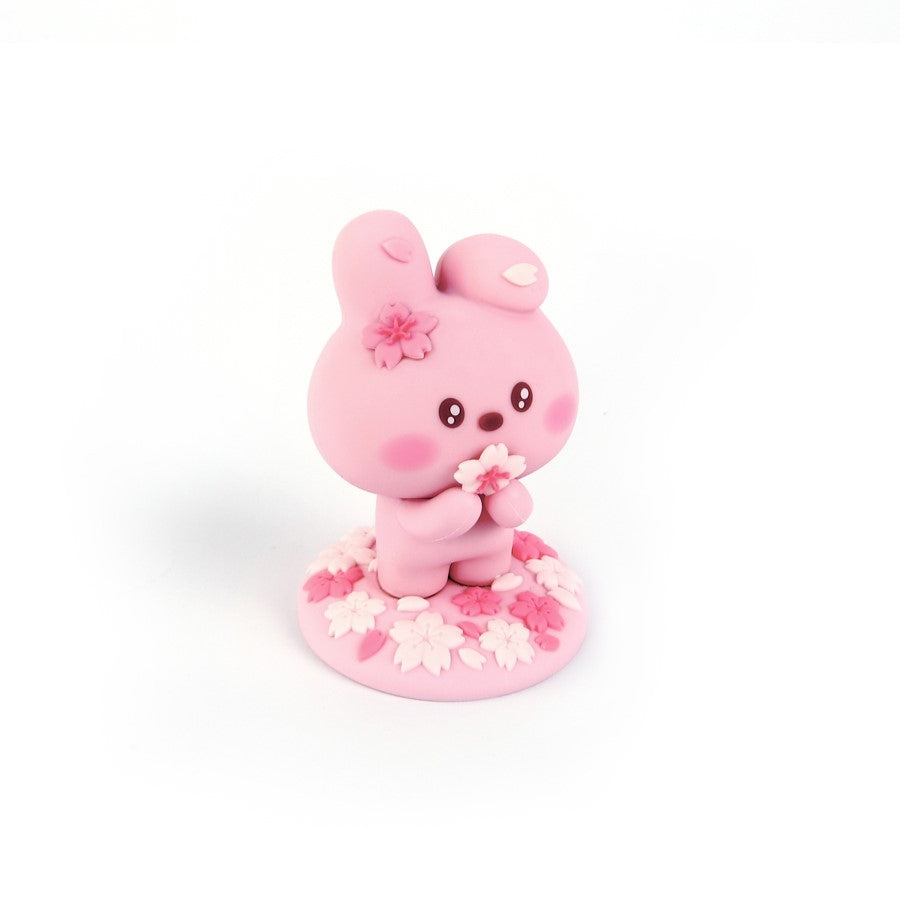 BT21 - CHERRY BLOSSOM LEATHER PATCH FIGURE COOKY - COKODIVE