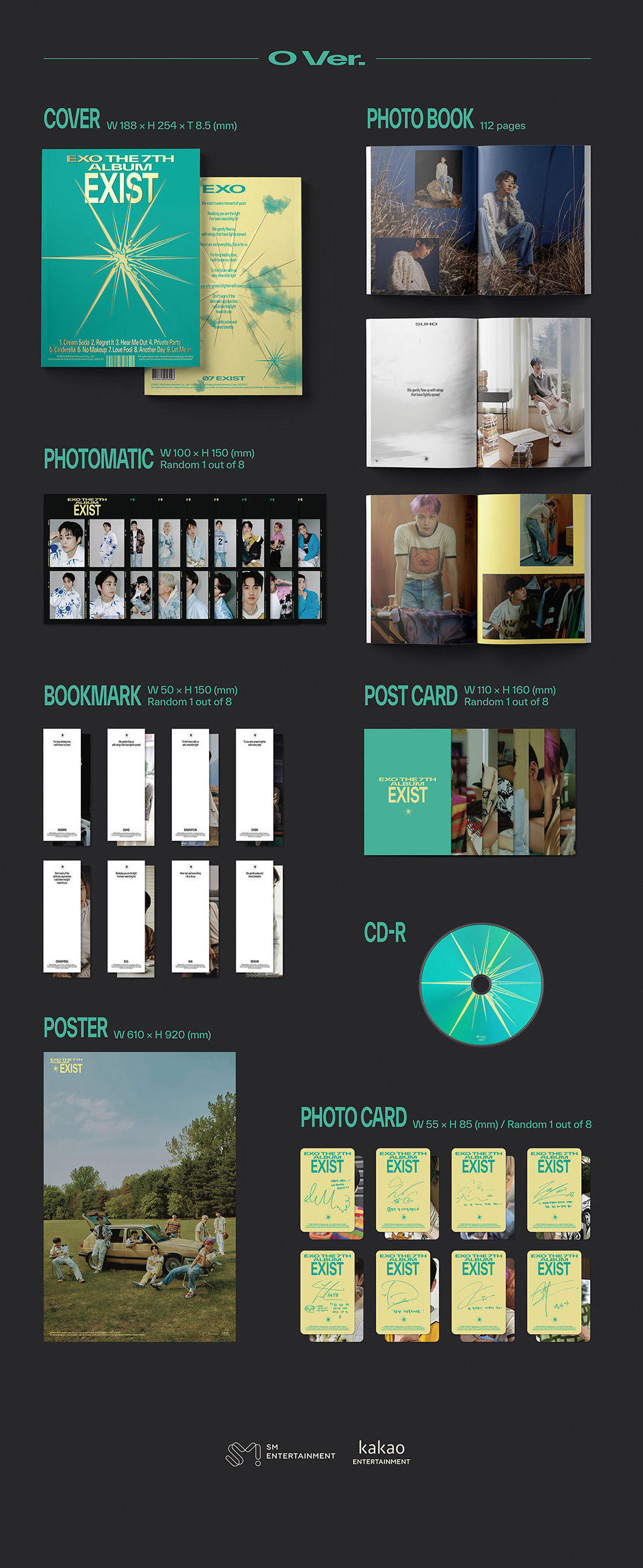 EXO - EXIST 7TH FULL ALBUM PHOTO BOOK VER. - COKODIVE