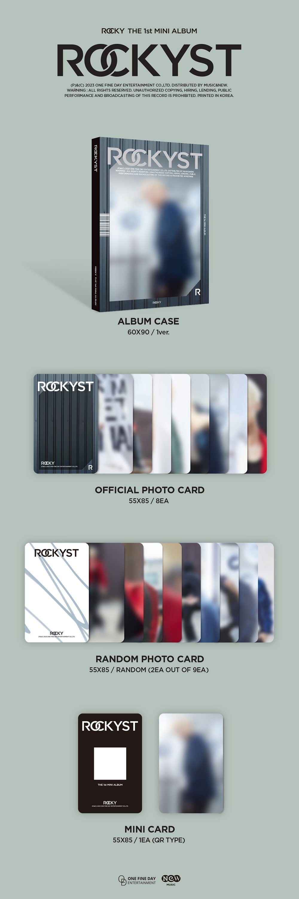 ROCKY - ROCKYST 1ST MINI ALBUM PLATFORM VER. - COKODIVE