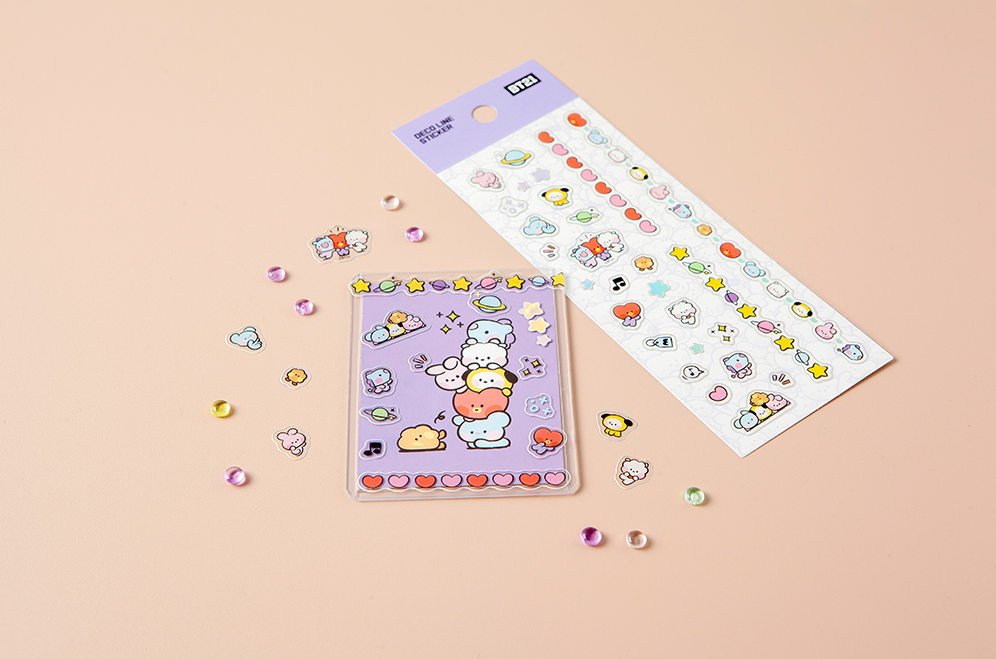 BT21 MININI DECO LINE STICKER - COKODIVE