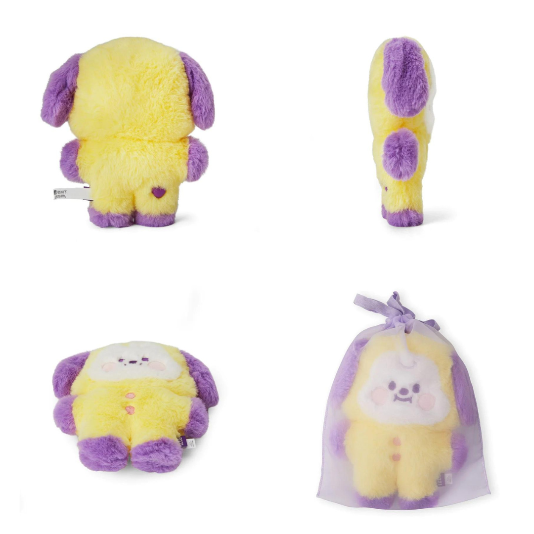 BT21 BABY FLAT FUR PURPLE HEART EDITION - COKODIVE