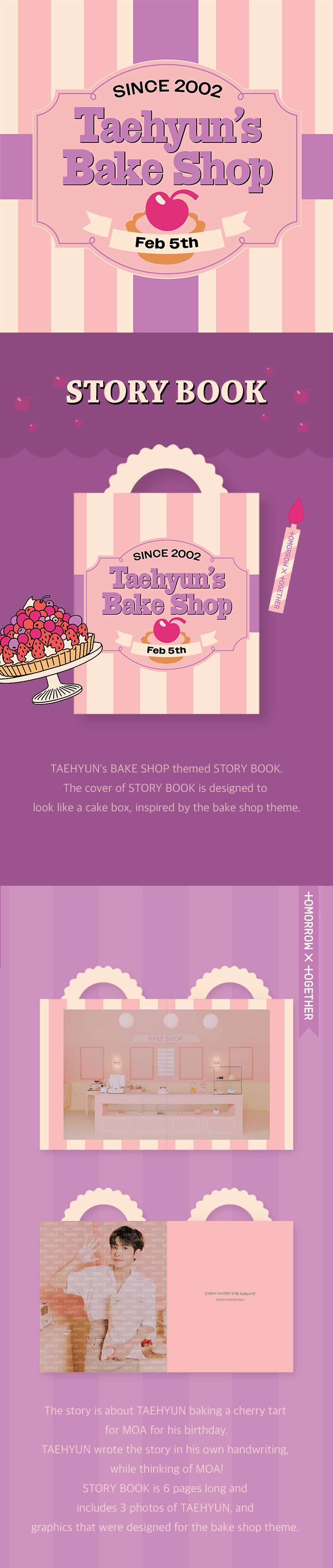 TXT - BIRTHDAY OFFICIAL MD TAEHYUN'S BAKE SHOP - COKODIVE