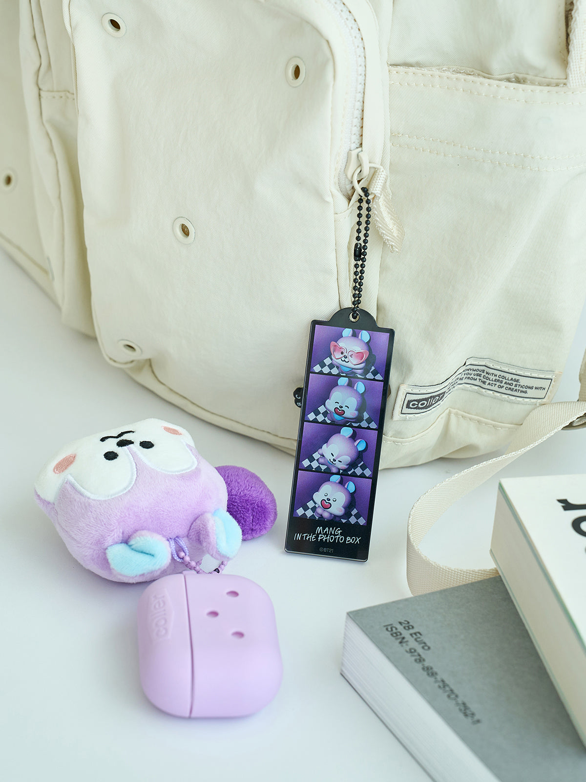 BT21 - MANG BASIC 4 CUT KEYRING - COKODIVE