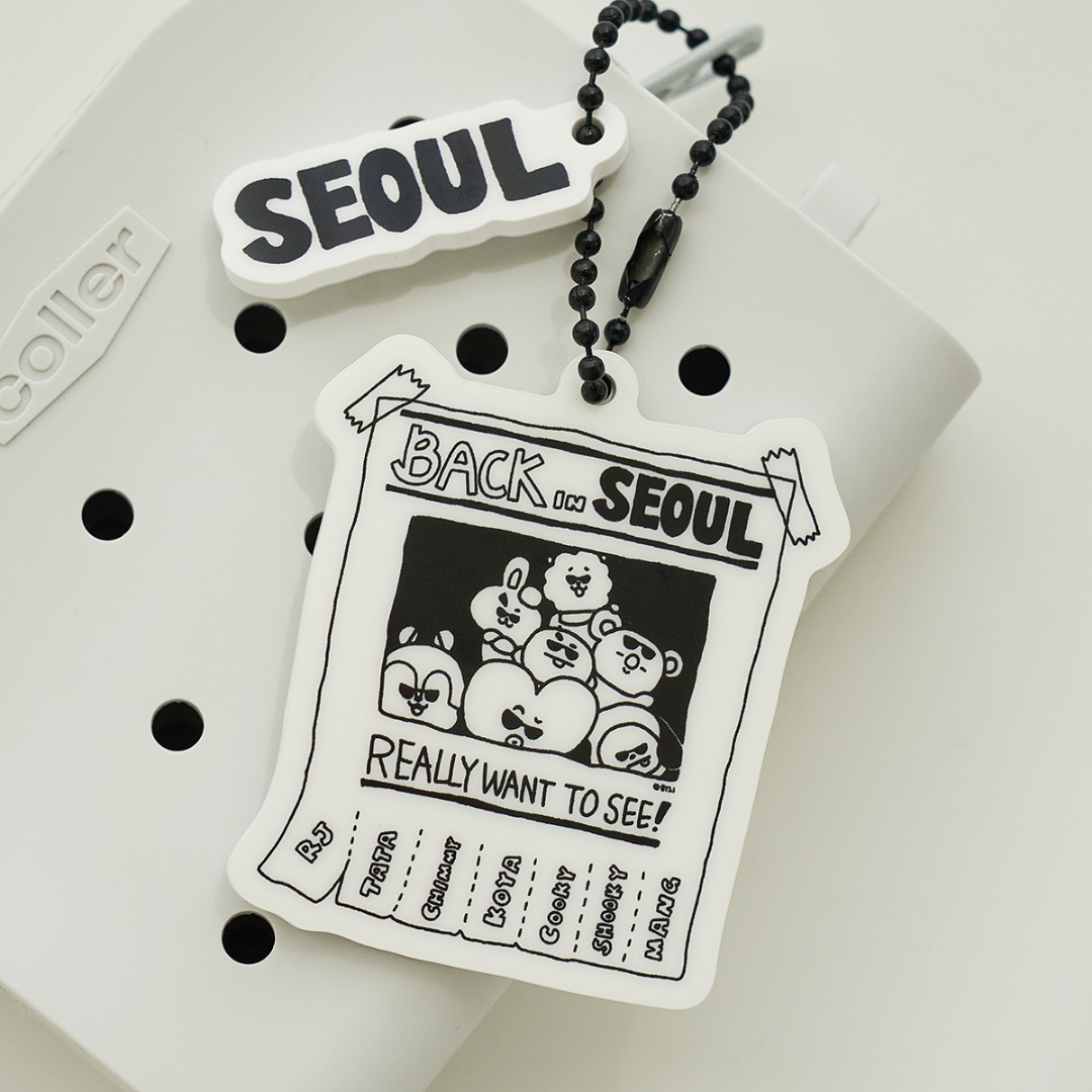 BT21 ACRYLIC MAGNETIC CLIP CITY EDITION - COKODIVE