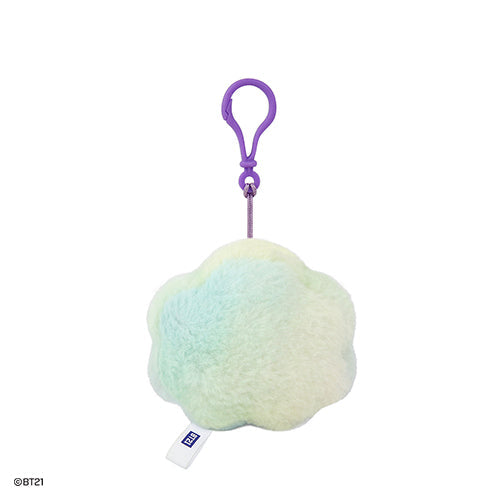 BT21 MINI RAINBOW PLUSH KEYRING - COKODIVE