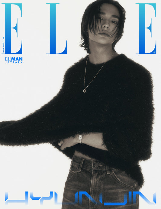 STRAY KIDS HYUNJIN ELLE MAGAZINE 2024 MAY ISSUE B - COKODIVE