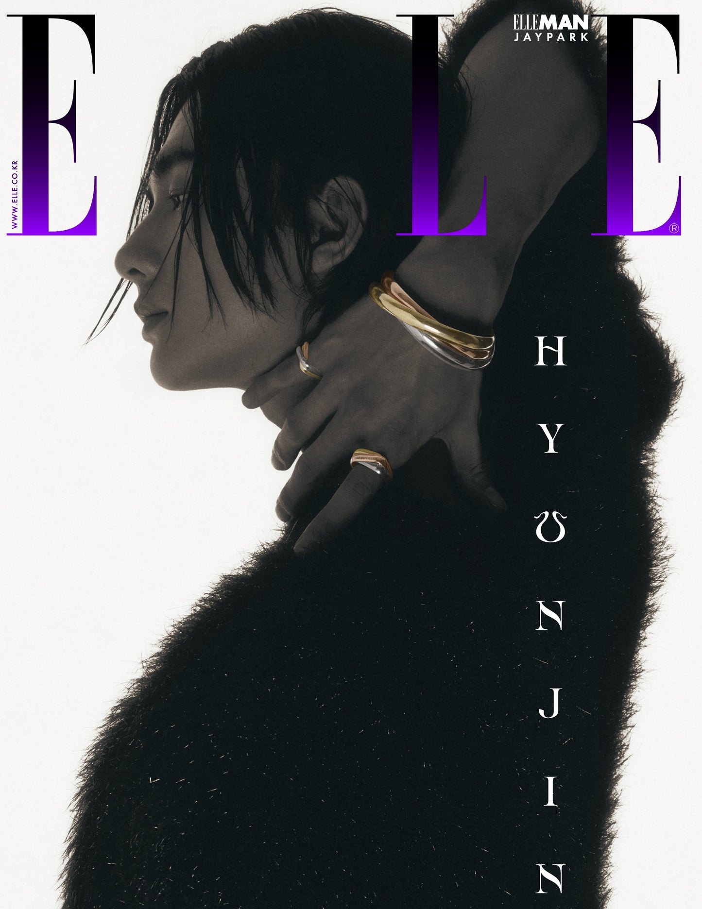 STRAY KIDS HYUNJIN ELLE MAGAZINE 2024 MAY ISSUE D - COKODIVE