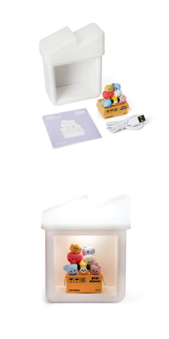 BT21 MININI HOUSE FIGURE MOOD LAMP - COKODIVE