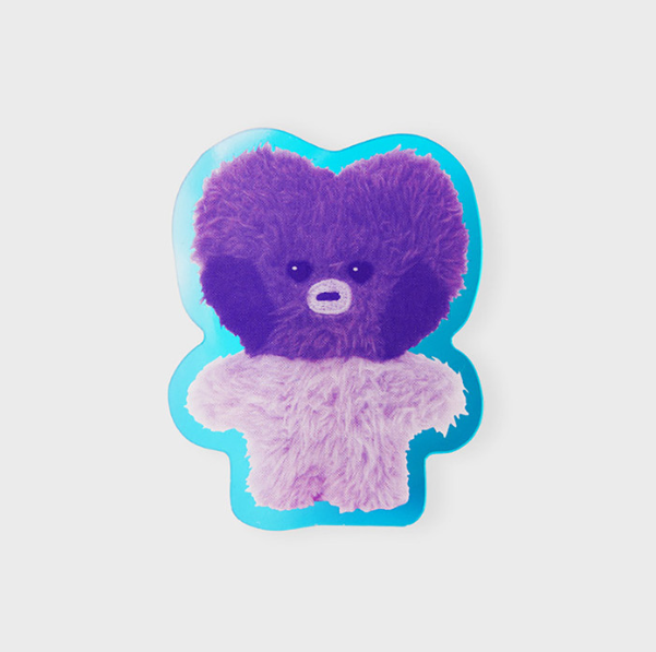 BT21 PURPLE OF WISH EDITION MININI ACRYLIC CLIP MAGNET - COKODIVE