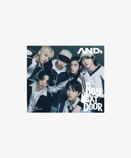 BOYNEXTDOOR - AND, JAPAN 1ST SINGLE ALBUM WEVERSE GIFT VER LIMITED EDITION B