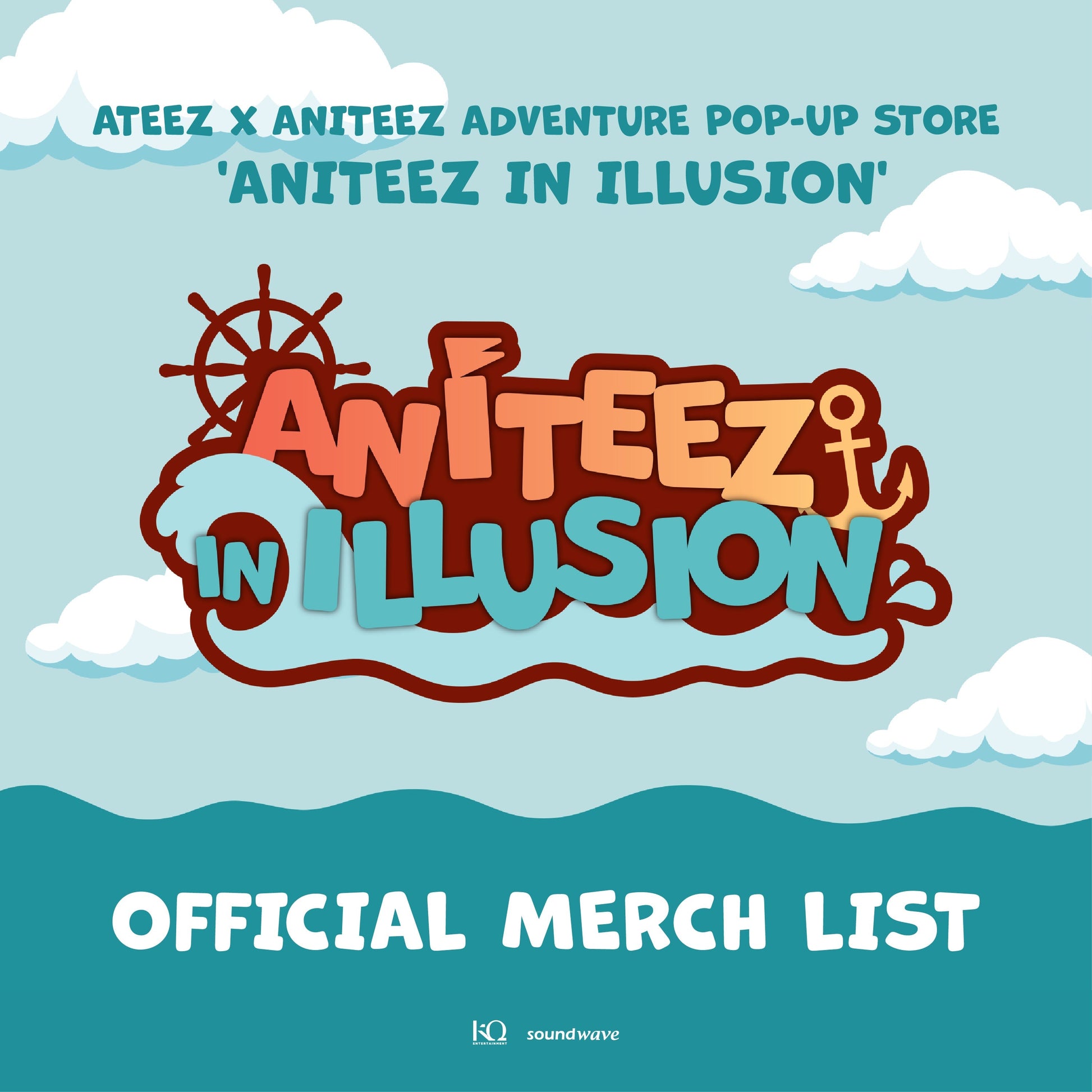 ATEEZ - ANITEEZ IN ILLUSION ATEEZ X ANITEEZ ADVENTURE POP-UP STORE OFFICIAL MD 2 - COKODIVE