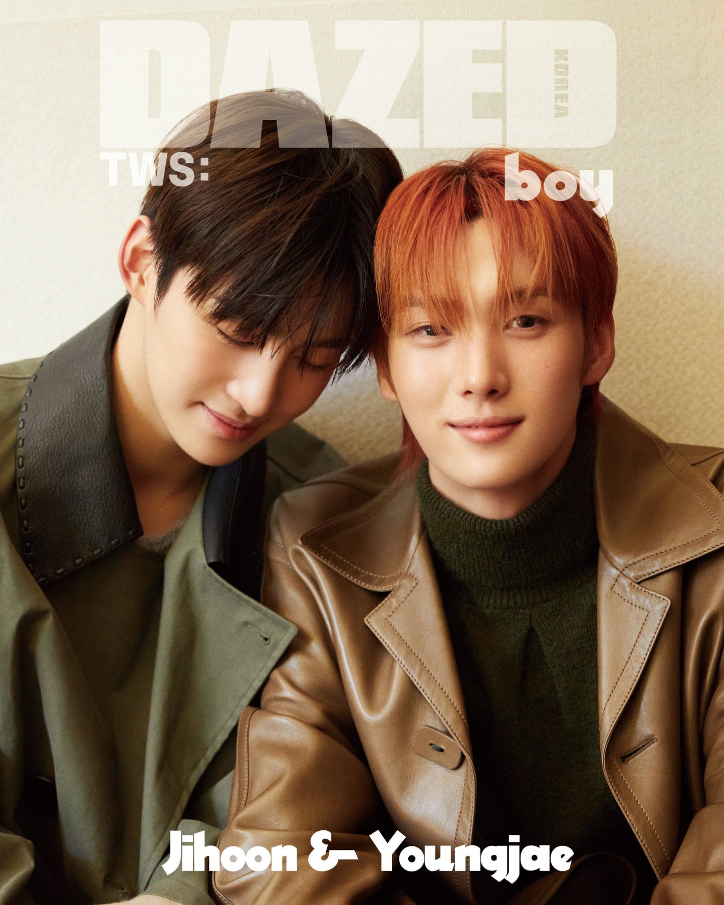 TWS - DAZED & CONFUSED BOY EDITION YOUNGJAE & JIHOON COVER