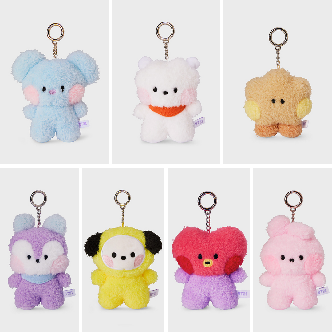 BT21 MINI PLUSH KEYRING 3 - COKODIVE