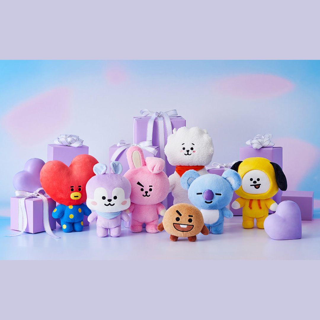 BT21 MEDIUM STANDING DOLL - COKODIVE