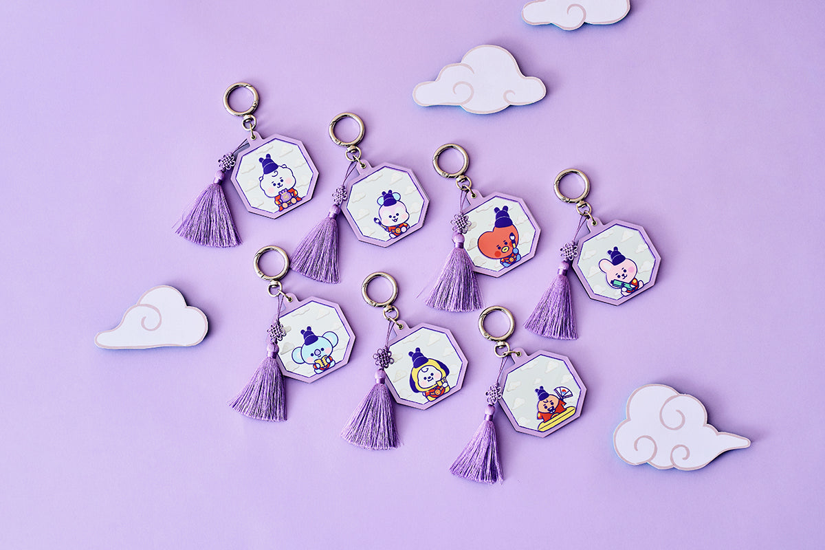 BT21 BABY MIRROR KEYRING K-EDITION ver.2 - COKODIVE