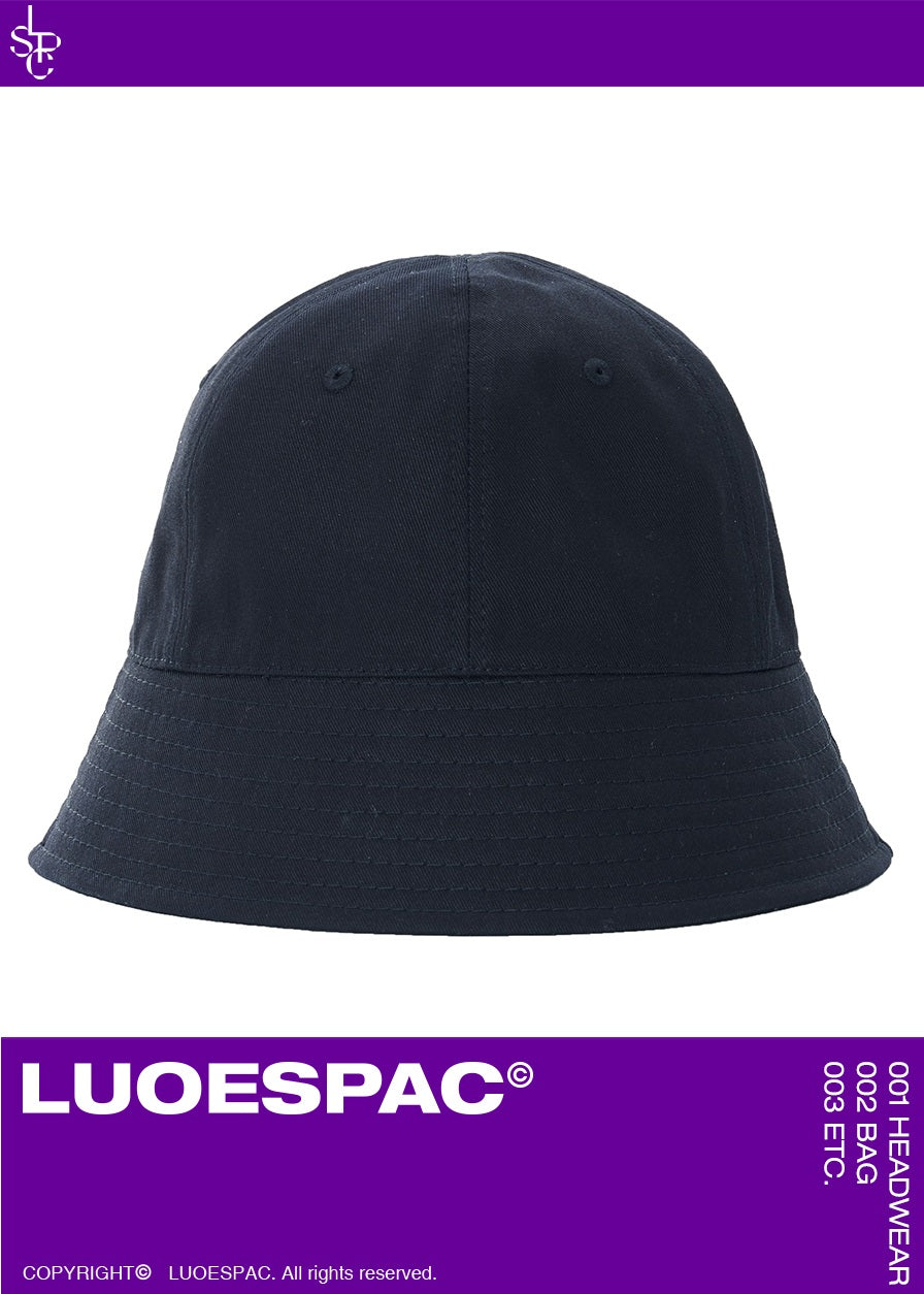 BTS JUNGKOOK PICK - LUOESPAC OVERFIT ROUND BUCKET HAT BLACK - COKODIVE