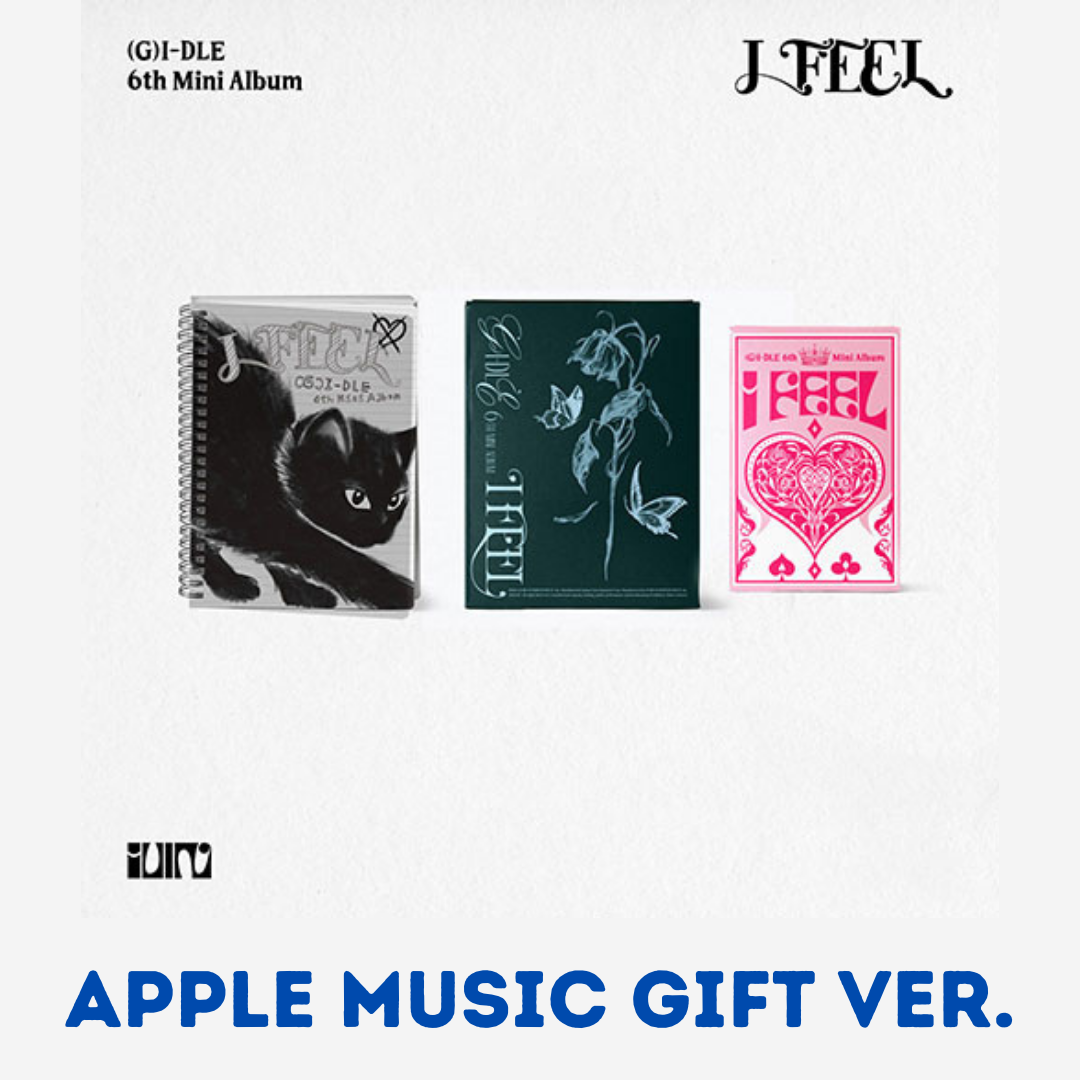 (G)I-DLE - I FEEL MINI 6TH ALBUM APPLE MUSIC GIFT VER. - COKODIVE