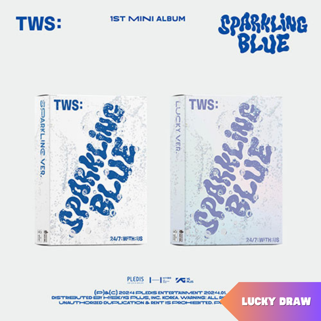 TWS - SPARKLING BLUE 1ST MINI ALBUM LUCKY DRAW EVENT - COKODIVE